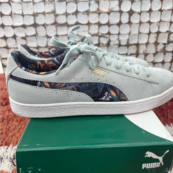 PUMA Men’s Suede Sneakers - Secret Garden main image 6